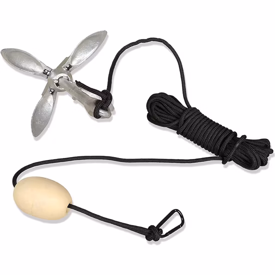 Linea di ancoraggio a doppia corda intrecciata in PP rosso da 20 mm di alta qualità